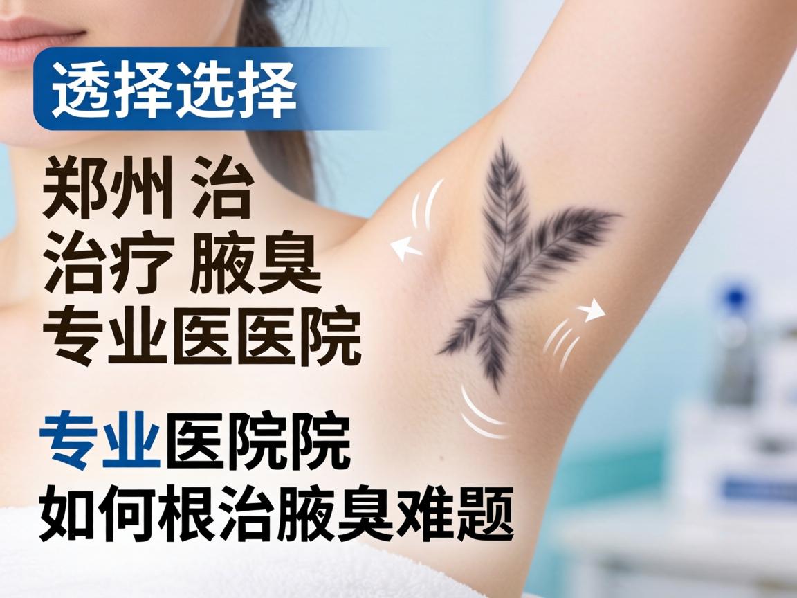 选择郑州治疗腋臭专业医院，专业医院如何根治腋臭难题