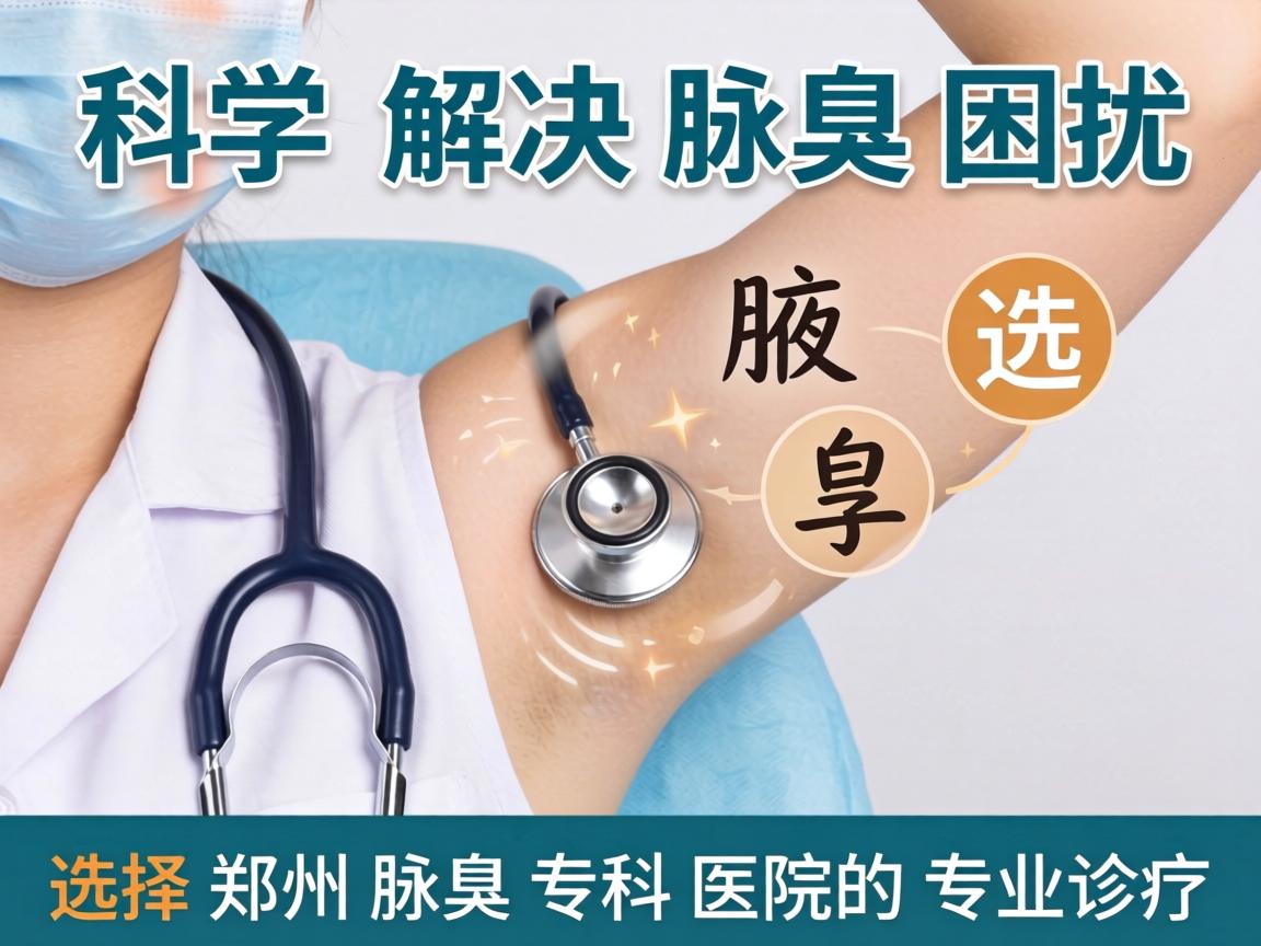 科学解决腋臭困扰，选择郑州腋臭专科医院的专业诊疗