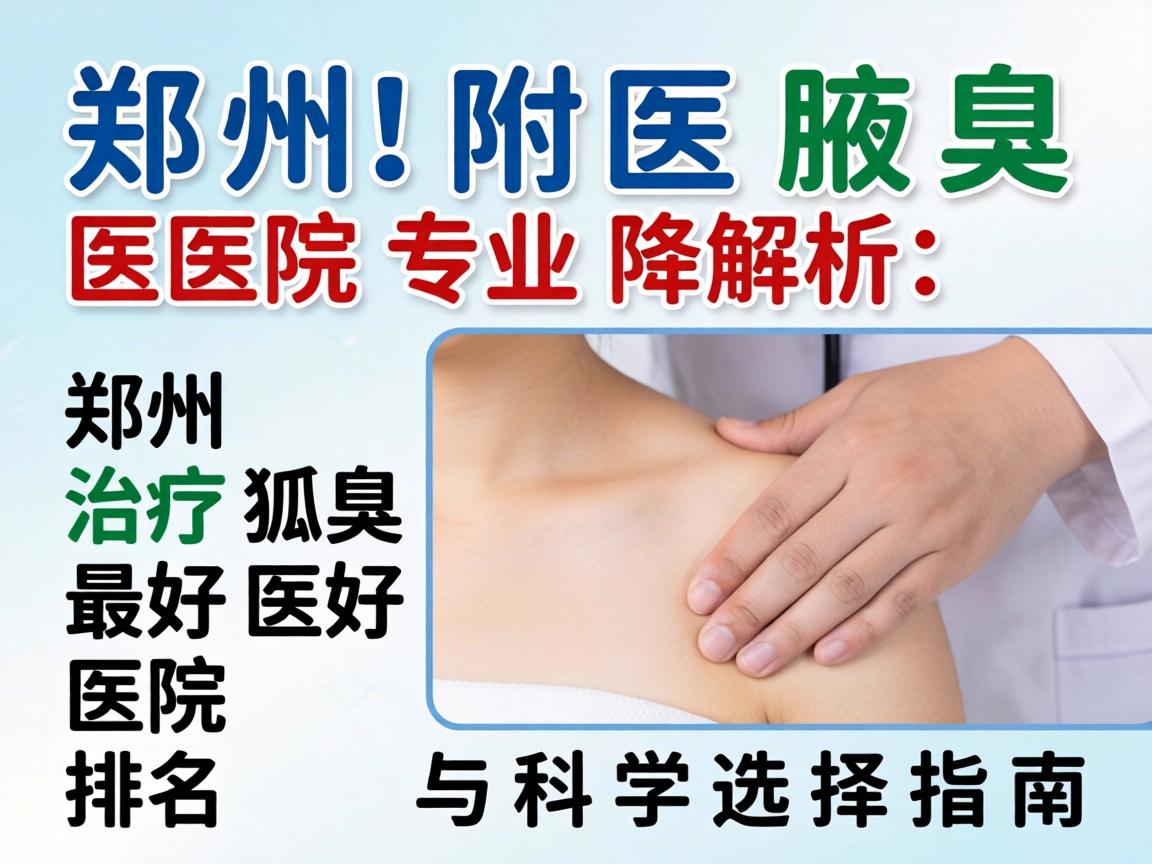 郑州附医腋臭医院专业解析,郑州治疗狐臭最好医院排名与科学选择指南 郑州附医腋臭医院专业解析,郑州治疗狐臭最好医院排名与科学选择指南