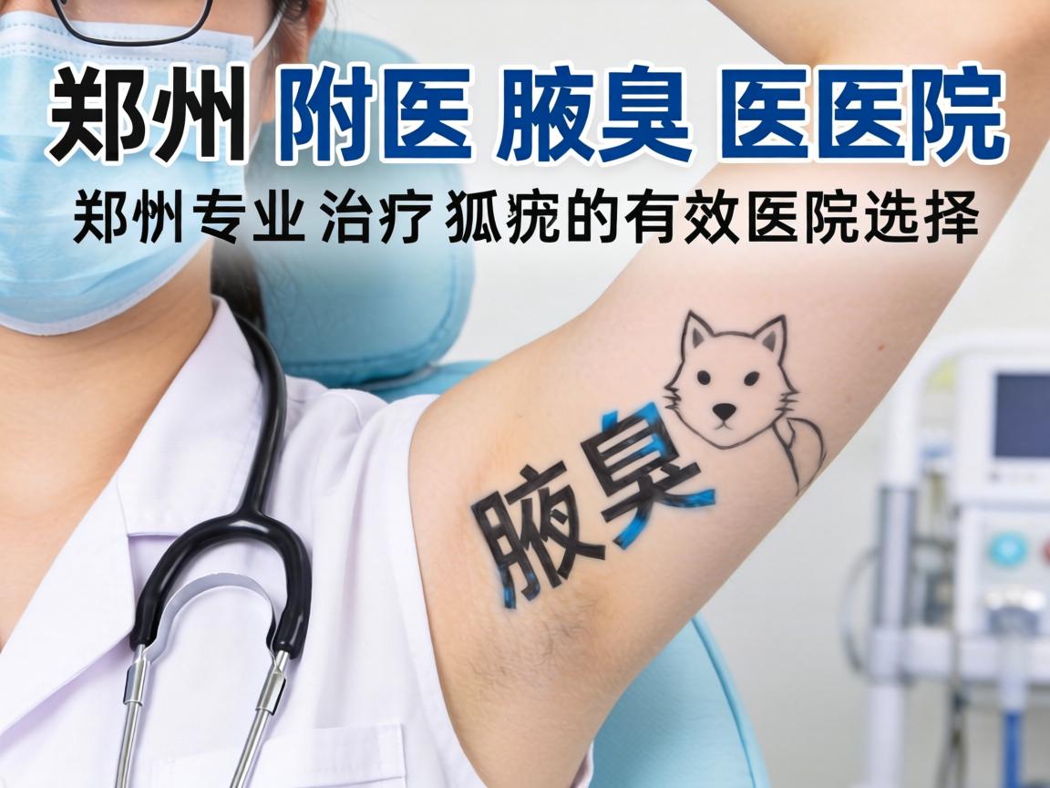 郑州附医腋臭医院解析，郑州专业治疗狐臭的有效医院选择
