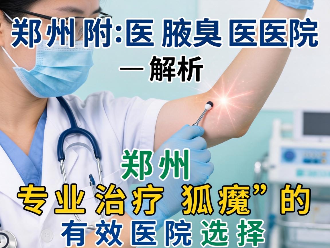 郑州附医腋臭医院解析，郑州专业治疗狐臭的有效医院选择