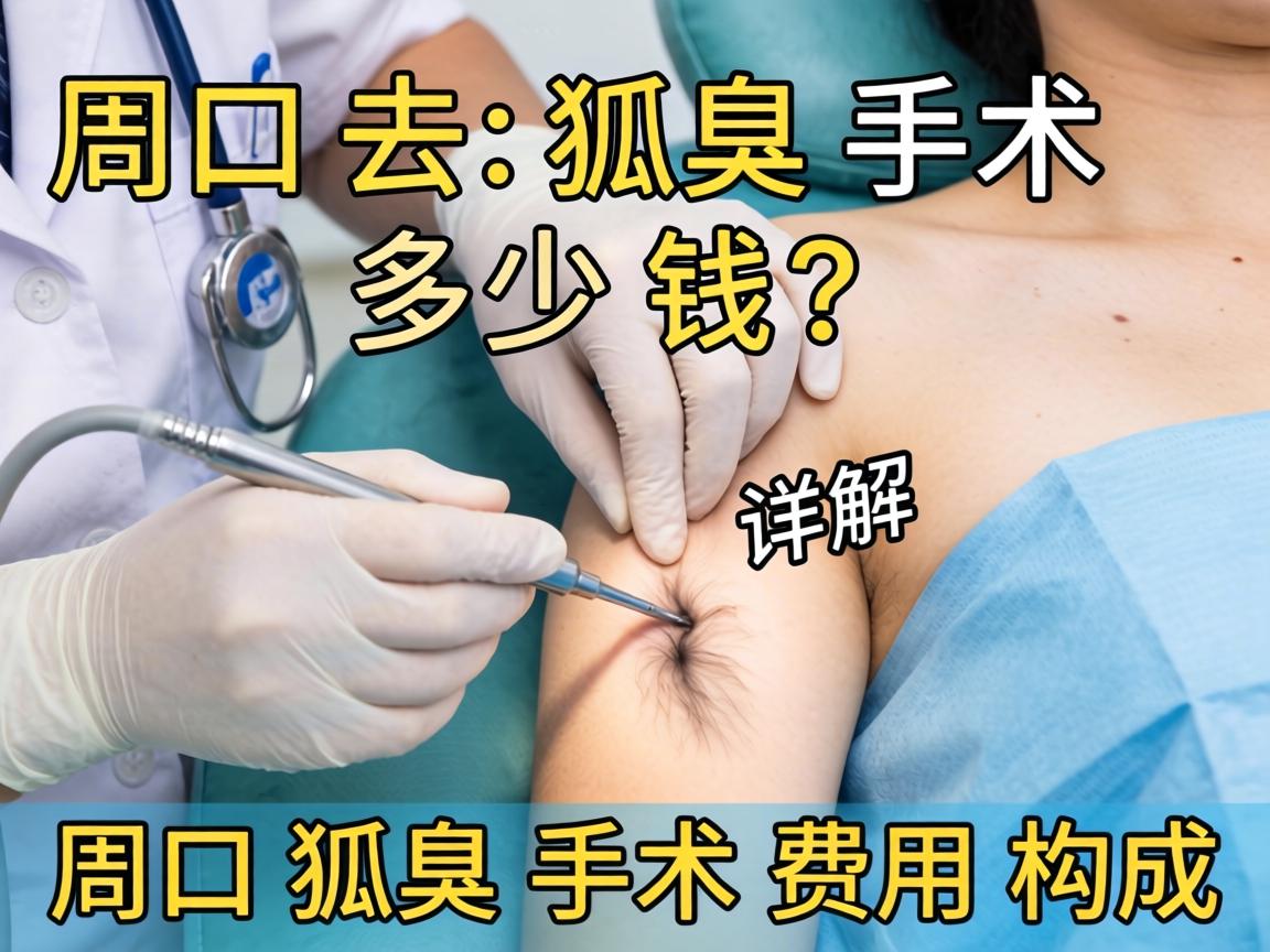 周口去狐臭手术多少钱?详解周口狐臭手术费用构成 周口去狐臭手术多少钱?详解周口狐臭手术费用构成