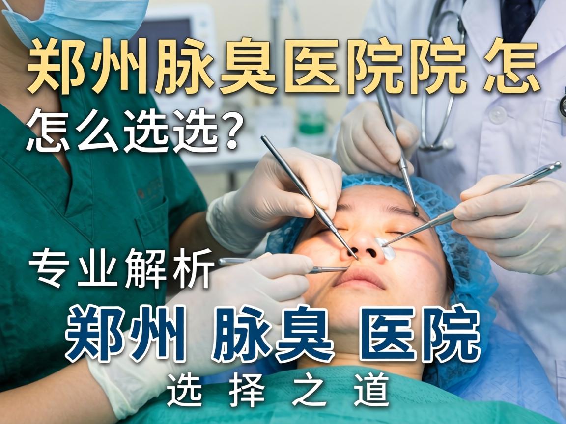 郑州腋臭手术医院怎么选？专业解析郑州腋臭医院选择之道