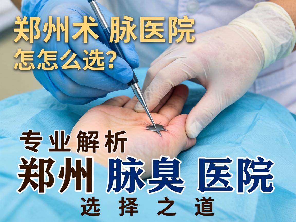 郑州腋臭手术医院怎么选？专业解析郑州腋臭医院选择之道