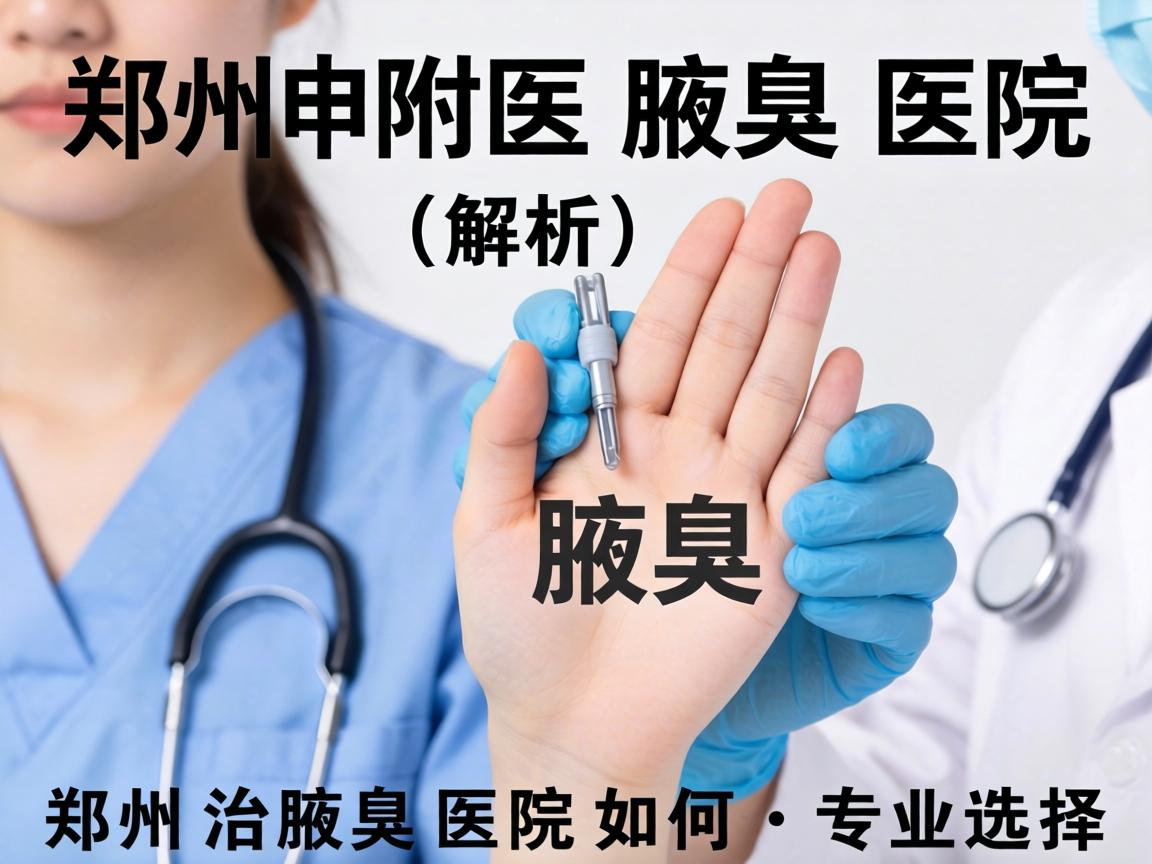 郑州附医腋臭医院解析，郑州治腋臭医院如何专业选择