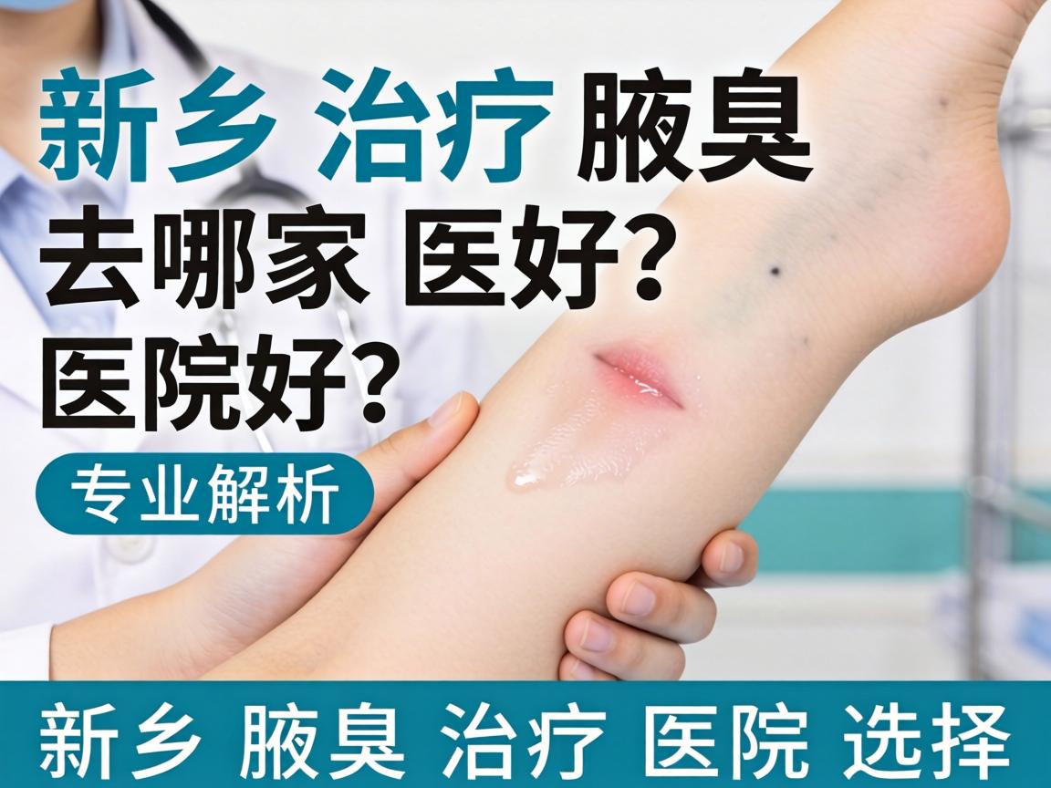 新乡治疗腋臭去哪家医院好？专业解析新乡腋臭治疗医院选择