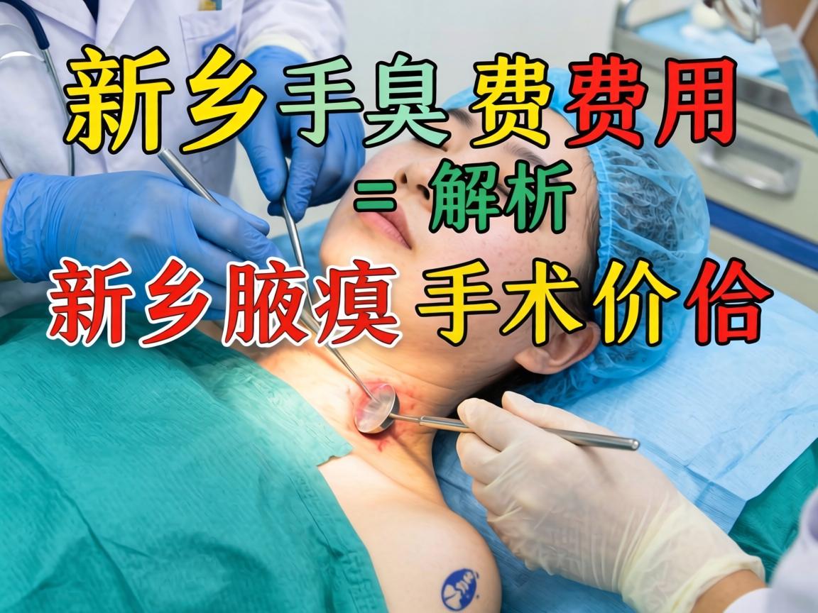 新乡腋臭手术费用解析，详解新乡腋臭手术价格