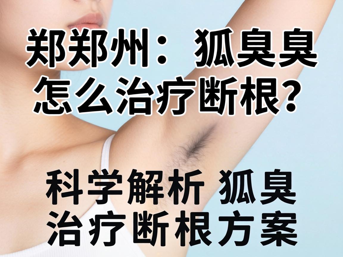 郑州狐臭怎么治疗断根？科学解析狐臭治疗断根方案
