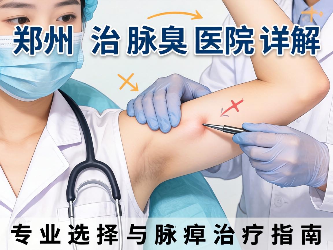 郑州治腋臭医院详解，专业选择与腋臭治疗指南