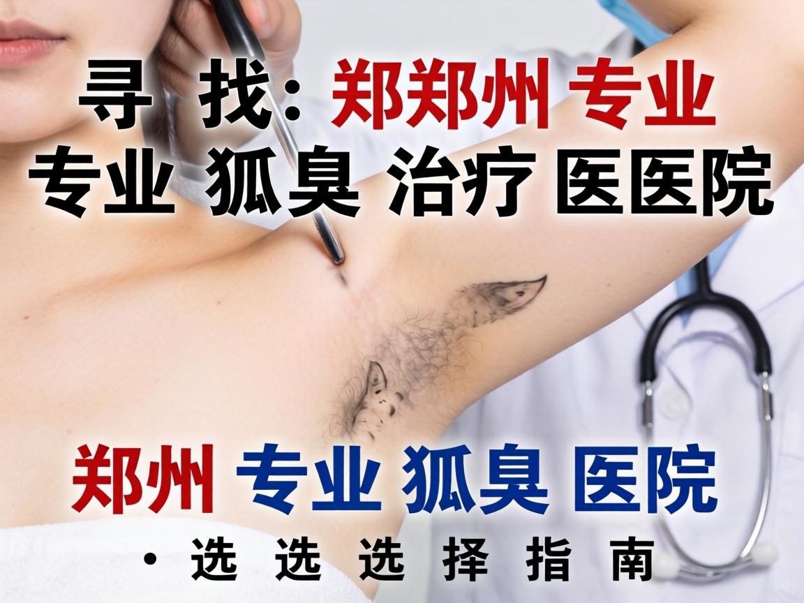 寻找郑州专业狐臭治疗医院,郑州专业狐臭医院选择指南 寻找郑州专业狐臭治疗医院,郑州专业狐臭医院选择指南