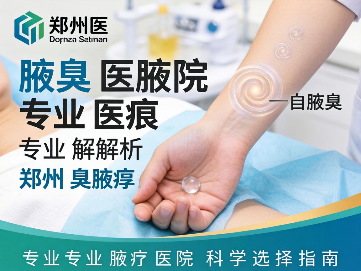 郑州腋臭医院专业解析，郑州专业腋臭医院的科学选择指南