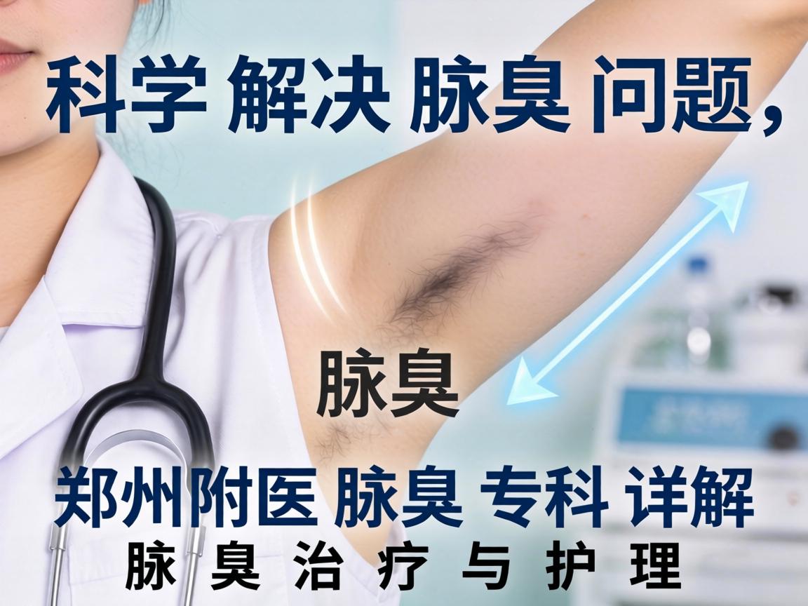 科学解决腋臭问题，郑州附医腋臭专科详解腋臭治疗与护理