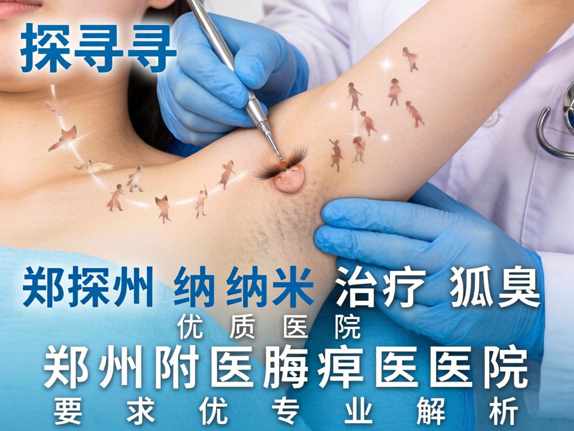 探寻郑州纳米治疗狐臭优质医院，郑州附医腋臭医院专业解析