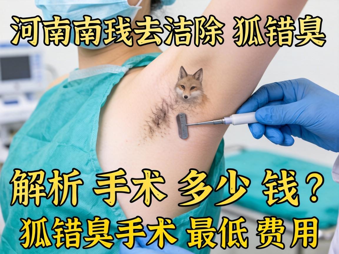 河南去除狐臭手术多少钱?解析狐臭手术最低费用 河南去除狐臭手术多少钱?解析狐臭手术最低费用