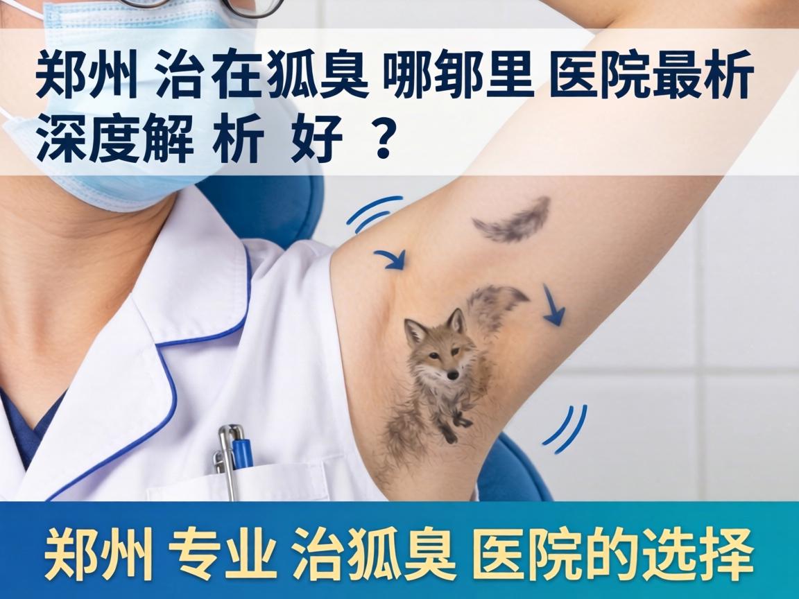 郑州治狐臭哪里医院最好？深度解析郑州专业治狐臭医院的选择
