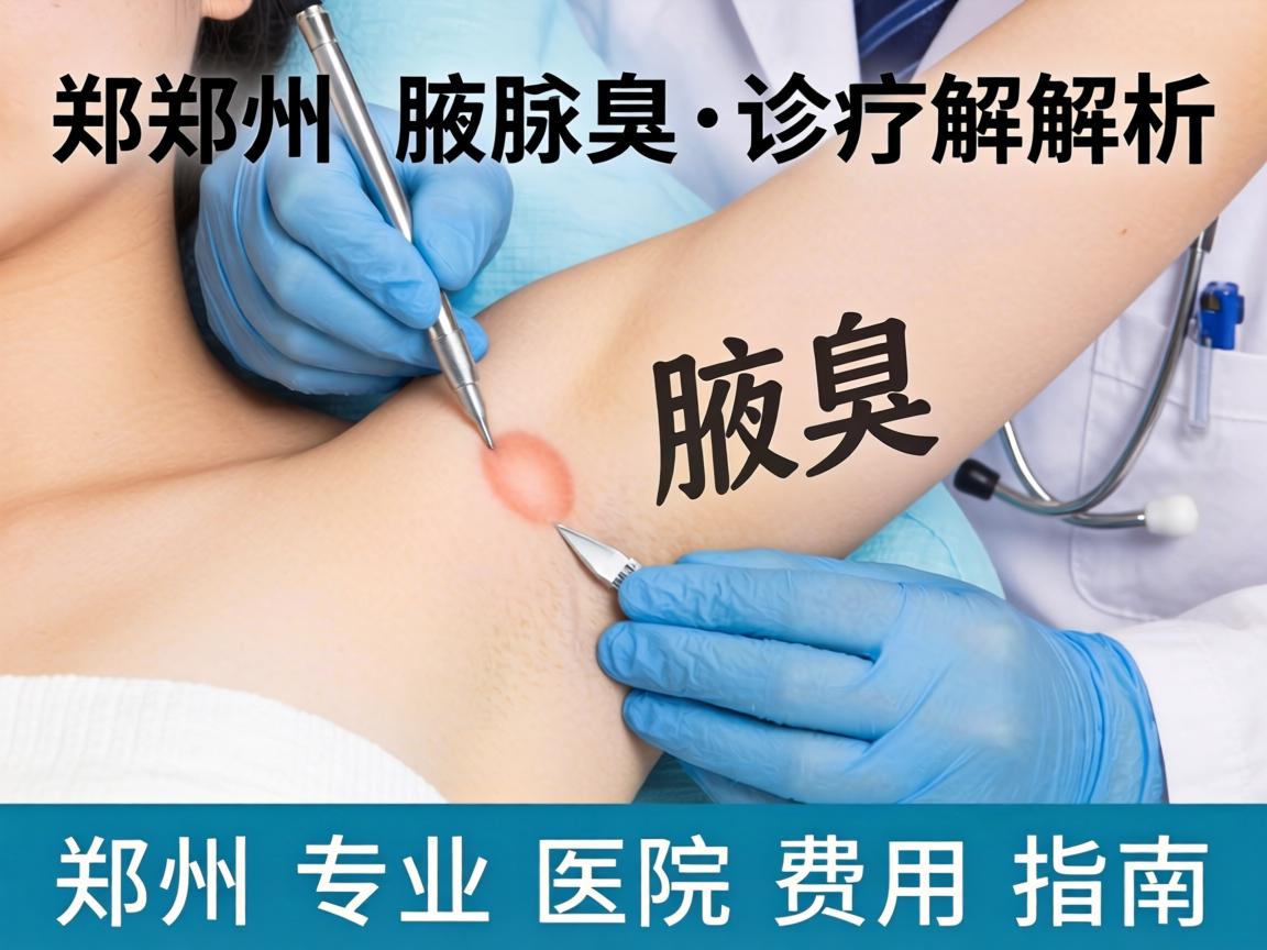 郑州腋臭诊疗解析，郑州专业医院费用指南