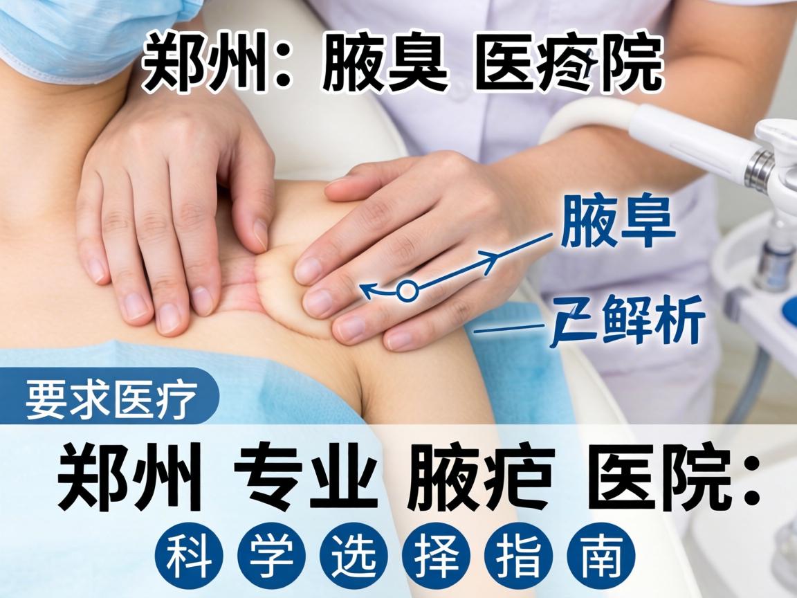 郑州腋臭医院解析,郑州专业腋臭医院的科学选择指南 郑州腋臭医院解析,郑州专业腋臭医院的科学选择指南