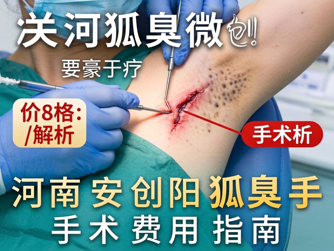 狐臭微创手术价格解析,河南安阳狐臭手术费用指南 狐臭微创手术价格解析,河南安阳狐臭手术费用指南