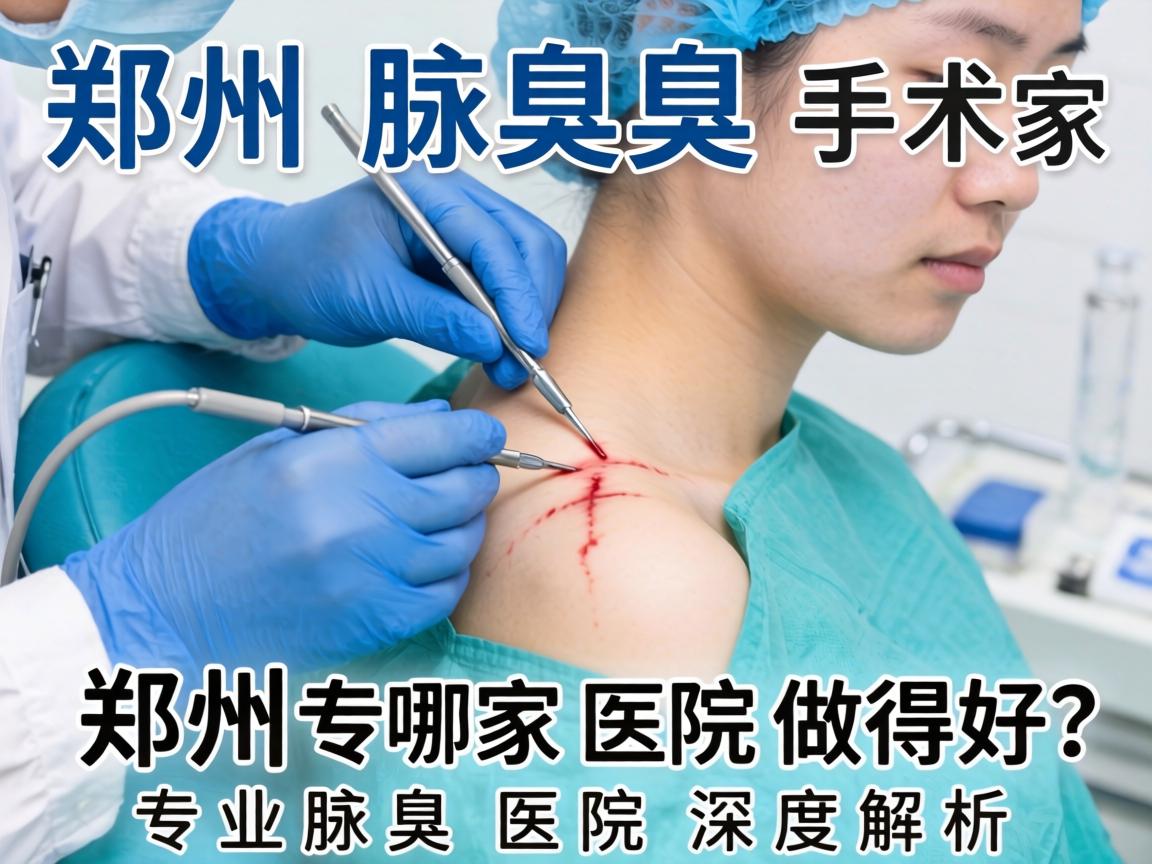 郑州腋臭手术哪家医院做得好？郑州专业腋臭医院深度解析