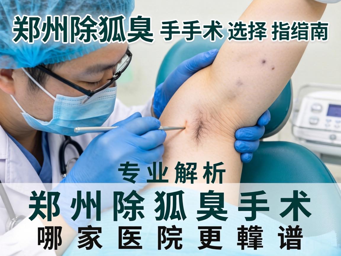 郑州除狐臭手术选择指南,专业解析郑州除狐臭手术哪家医院更靠谱 郑州除狐臭手术选择指南,专业解析郑州除狐臭手术哪家医院更靠谱