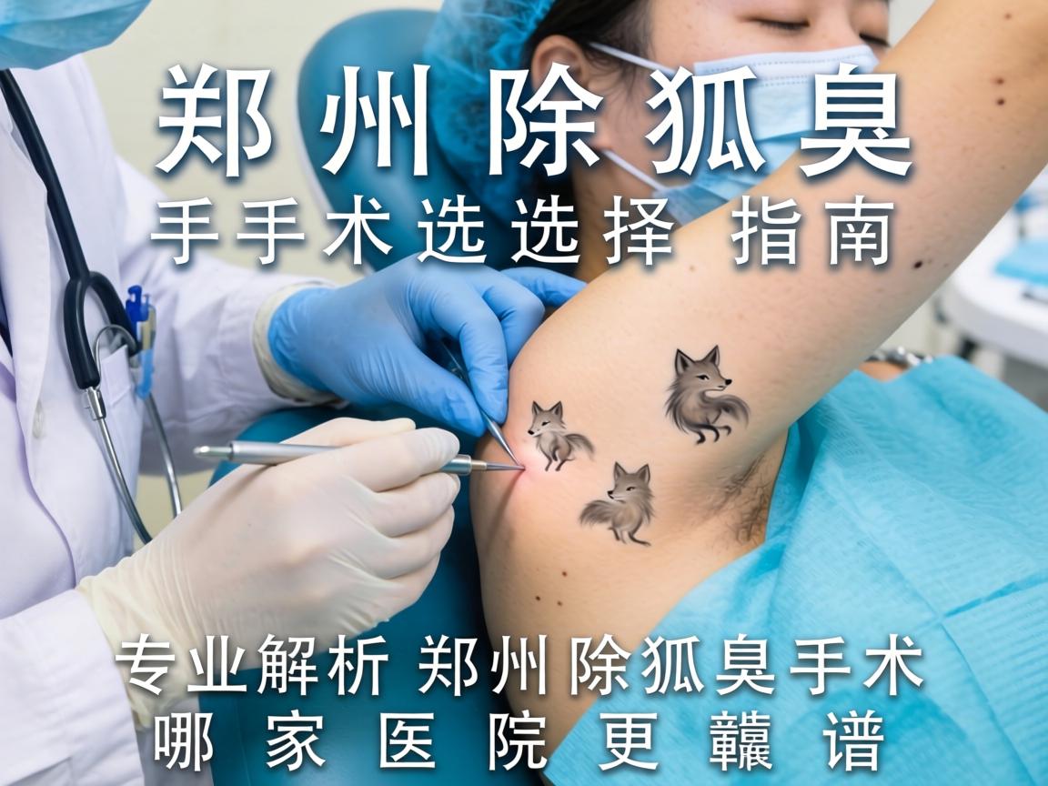 郑州除狐臭手术选择指南,专业解析郑州除狐臭手术哪家医院更靠谱 郑州除狐臭手术选择指南,专业解析郑州除狐臭手术哪家医院更靠谱