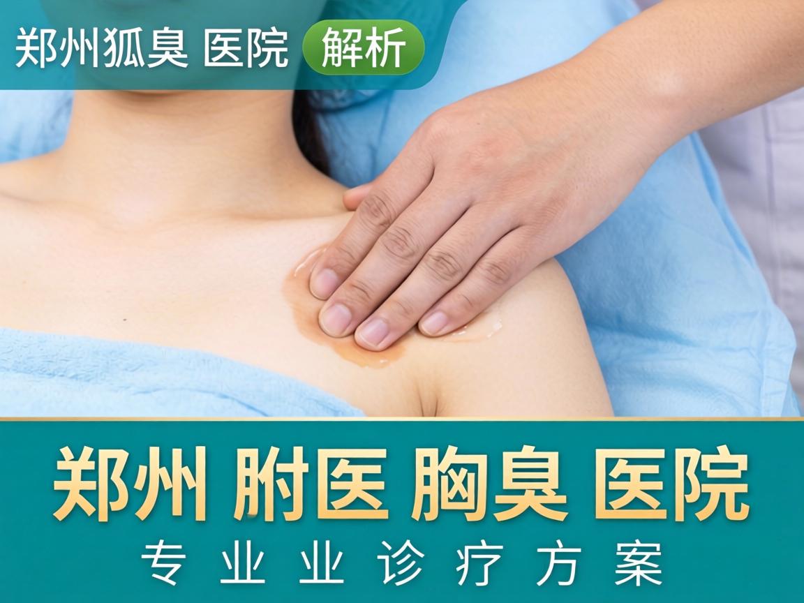 郑州治疗狐臭医院解析，郑州附医腋臭医院专业诊疗方案