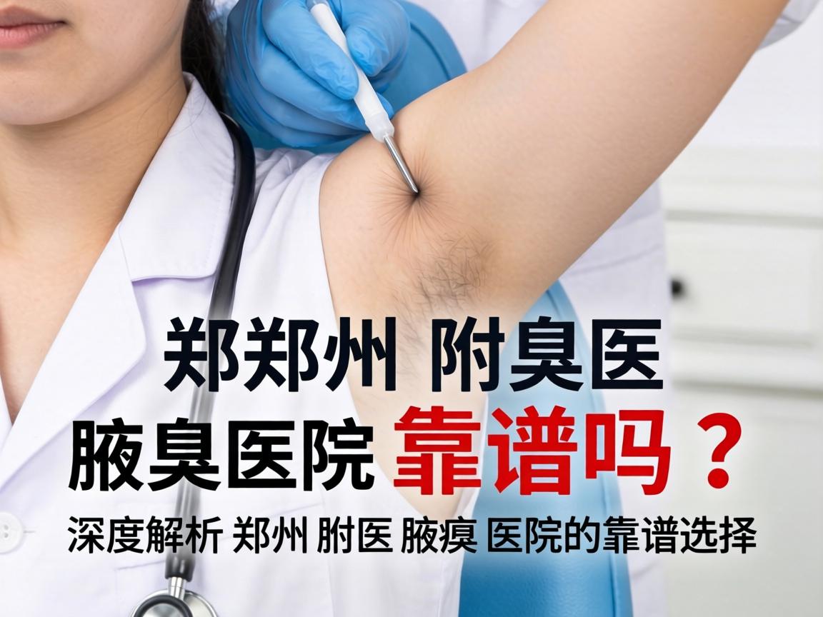 郑州附医腋臭医院靠谱吗？深度解析郑州附医腋臭医院的靠谱选择