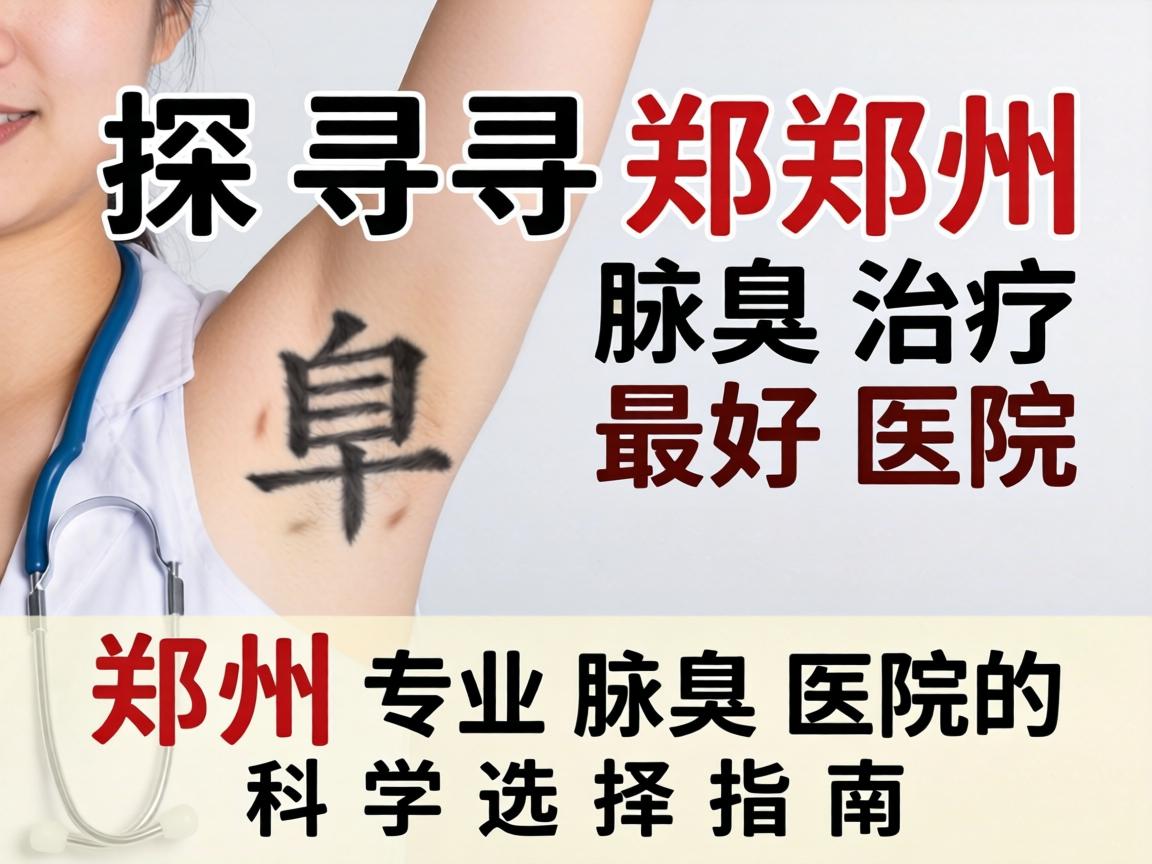 探寻郑州腋臭治疗最好医院,郑州专业腋臭医院的科学选择指南 探寻郑州腋臭治疗最好医院,郑州专业腋臭医院的科学选择指南