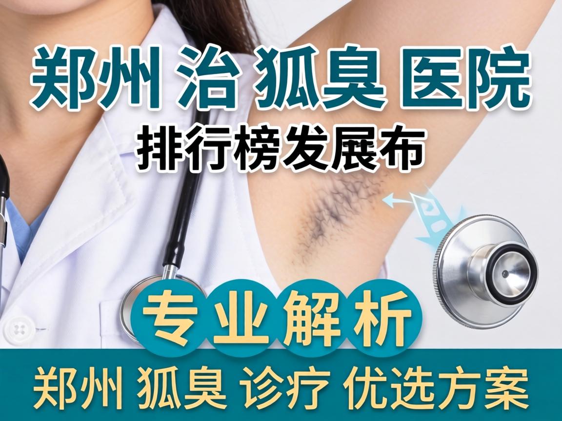郑州治狐臭医院排行榜发布，专业解析郑州狐臭诊疗优选方案