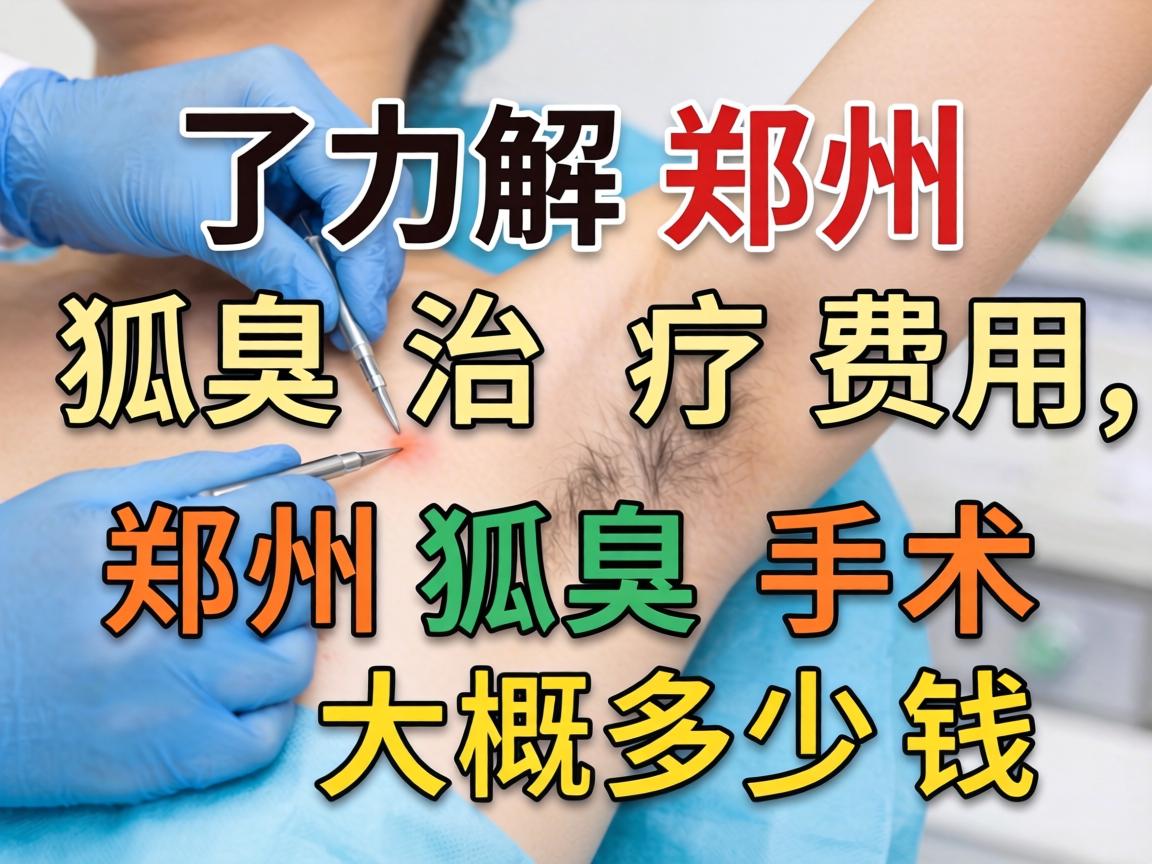 了解郑州狐臭治疗费用,郑州狐臭手术大概多少钱 了解郑州狐臭治疗费用,郑州狐臭手术大概多少钱