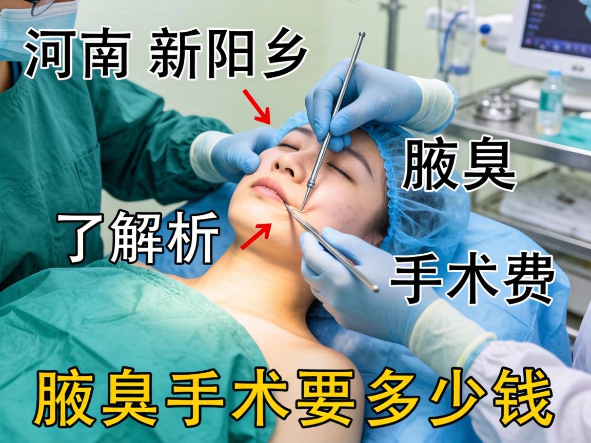 河南新乡腋臭手术费用解析，了解腋臭手术要多少钱