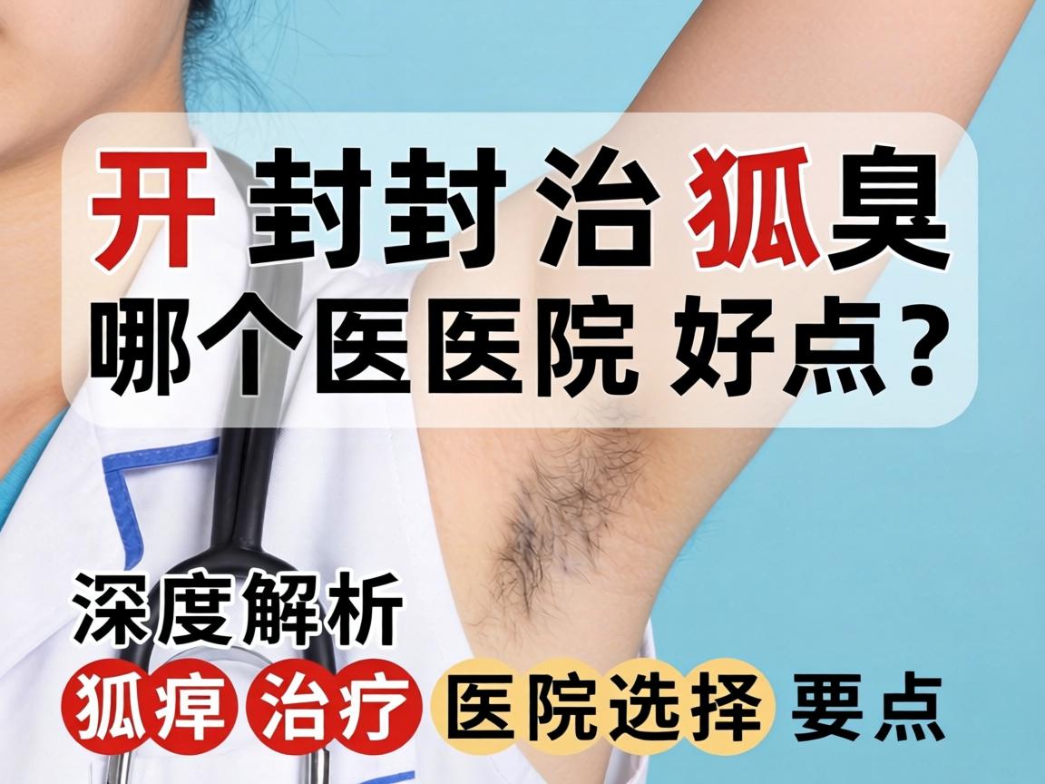 开封治狐臭哪个医院好点？深度解析狐臭治疗医院选择要点