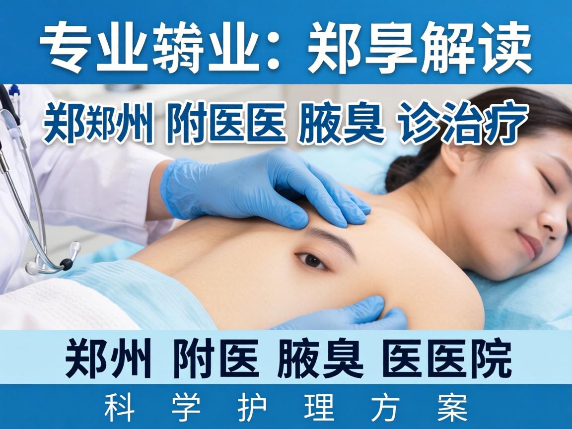 专业解读郑州附医腋臭诊疗,郑州附医腋臭医院的科学护理方案 专业解读郑州附医腋臭诊疗,郑州附医腋臭医院的科学护理方案