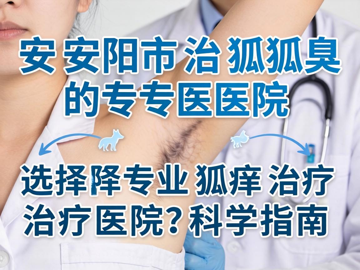 安阳市治狐臭的专医院,选择专业狐臭治疗医院的科学指南 安阳市治狐臭的专医院,选择专业狐臭治疗医院的科学指南