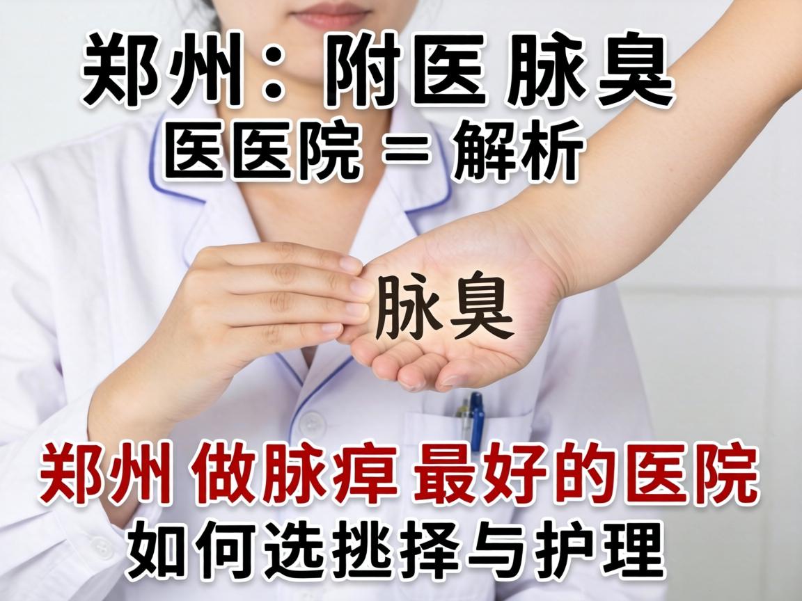 郑州附医腋臭医院解析,郑州做腋臭最好的医院如何选择与护理 郑州附医腋臭医院解析,郑州做腋臭最好的医院如何选择与护理