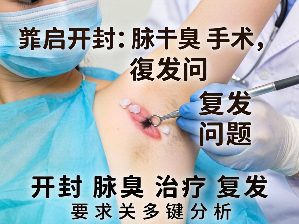 解析开封腋臭手术复发问题 开封腋臭治疗复发关键分析