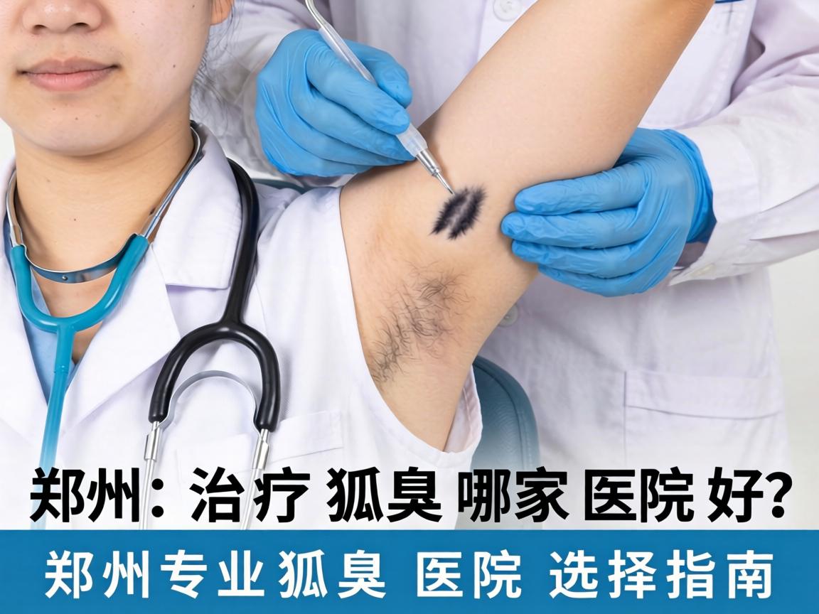 郑州治疗狐臭哪家医院好？郑州专业狐臭医院选择指南