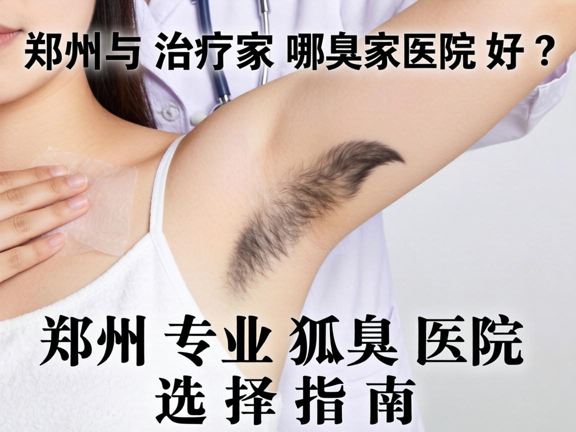 郑州治疗狐臭哪家医院好？郑州专业狐臭医院选择指南