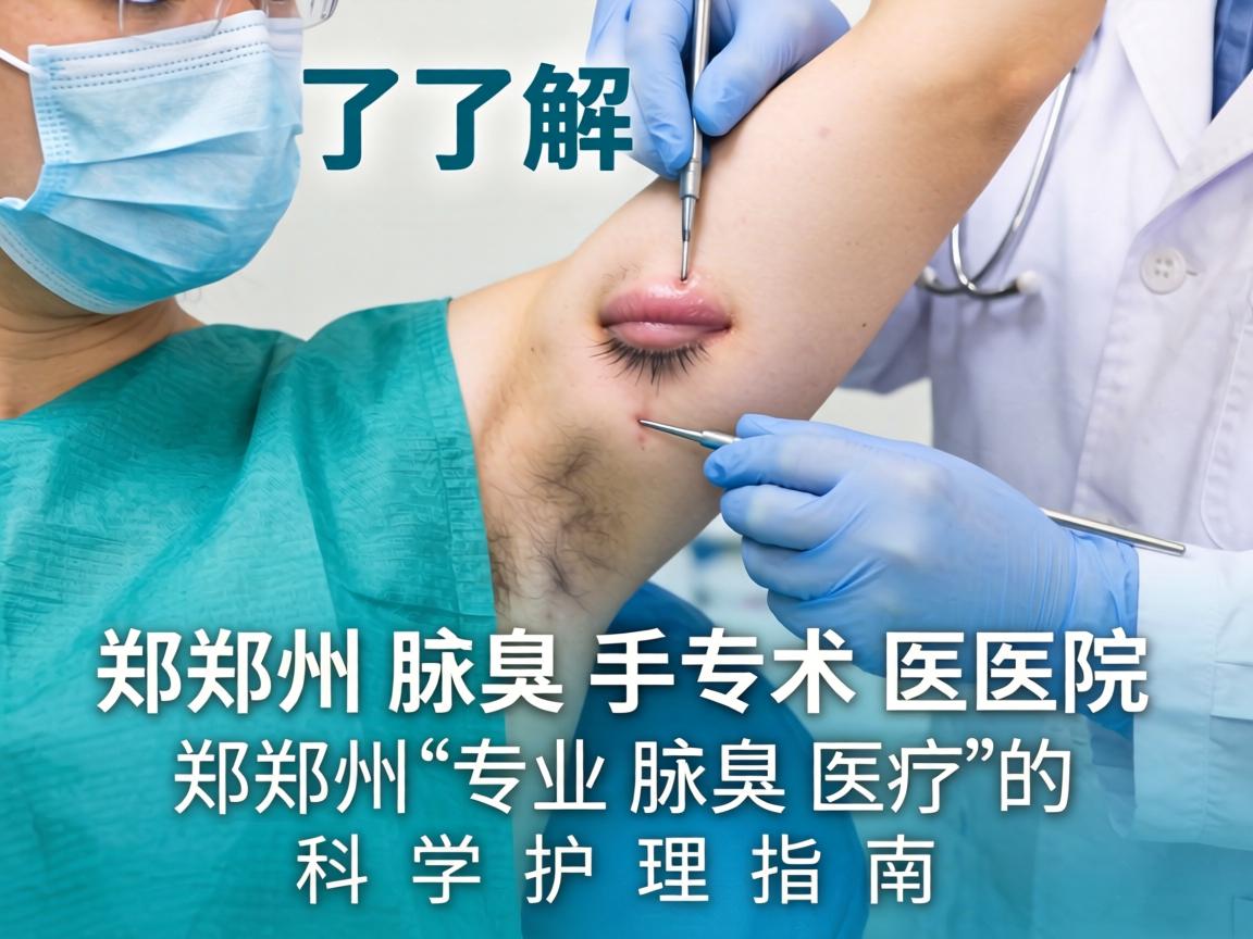 了解郑州腋臭手术医院，郑州专业腋臭医疗的科学护理指南