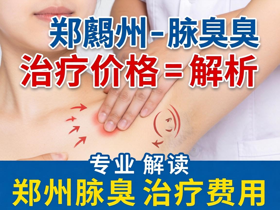 郑州腋臭治疗价格解析，专业解读郑州腋臭治疗费用