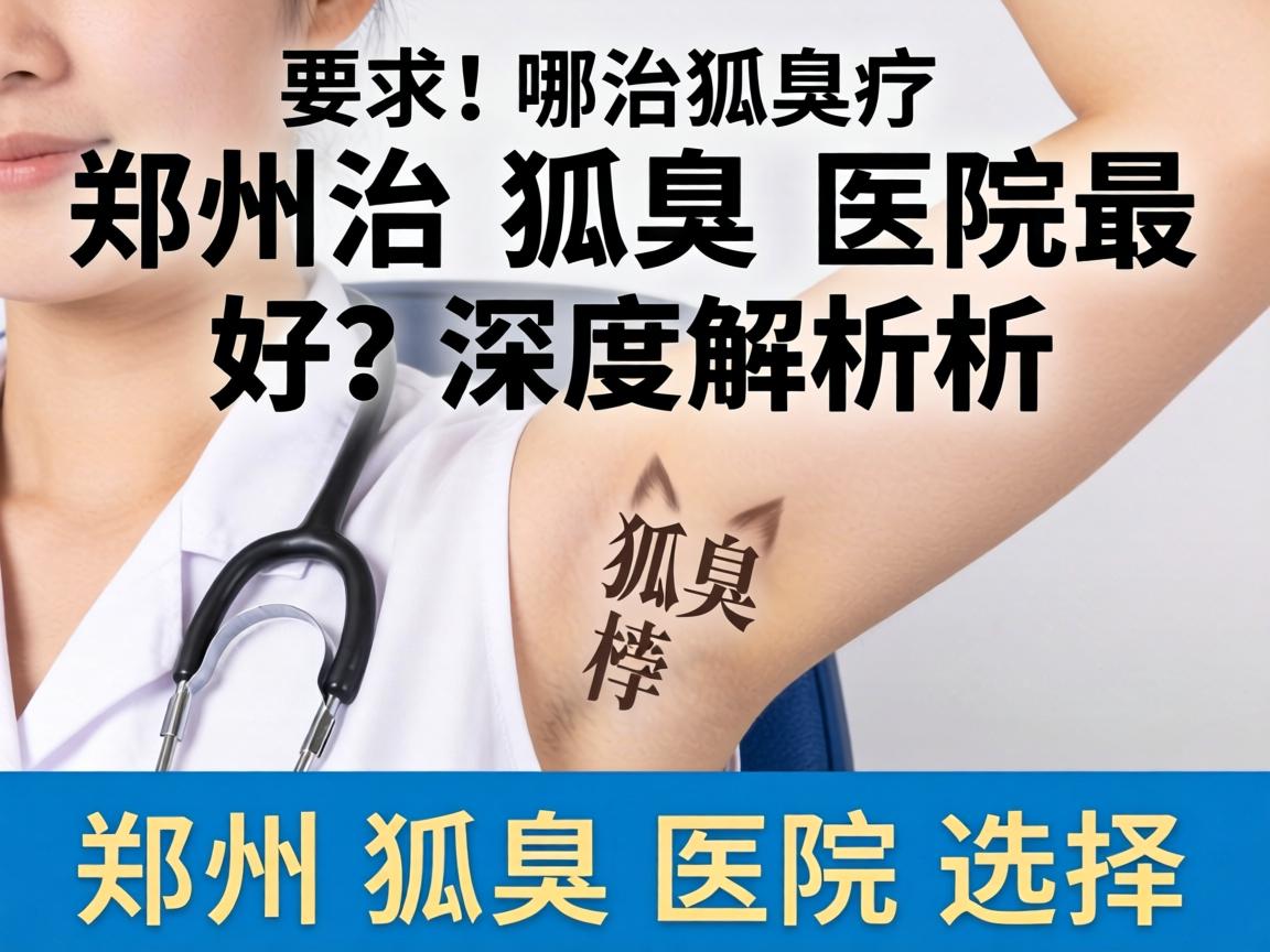 郑州治狐臭哪家医院最好?深度解析郑州狐臭医院选择 郑州治狐臭哪家医院最好?深度解析郑州狐臭医院选择