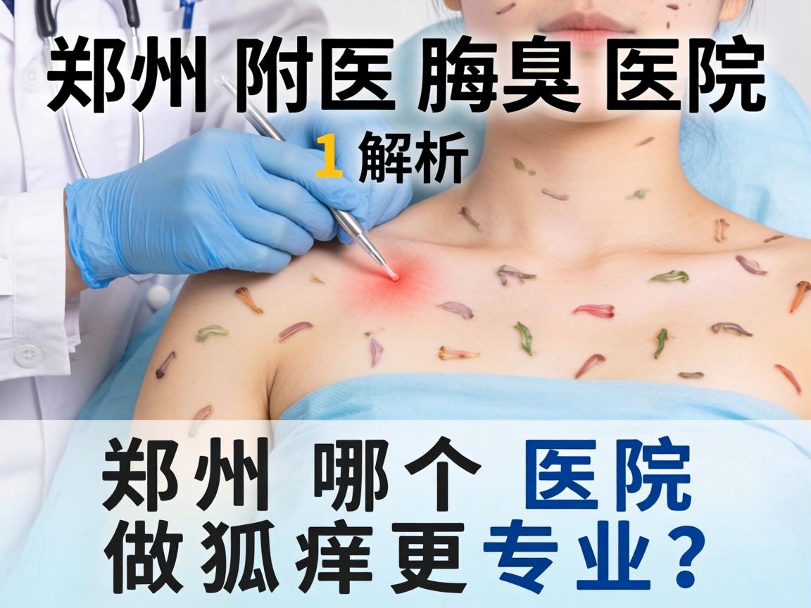 郑州附医腋臭医院解析，郑州哪个医院做狐臭更专业？