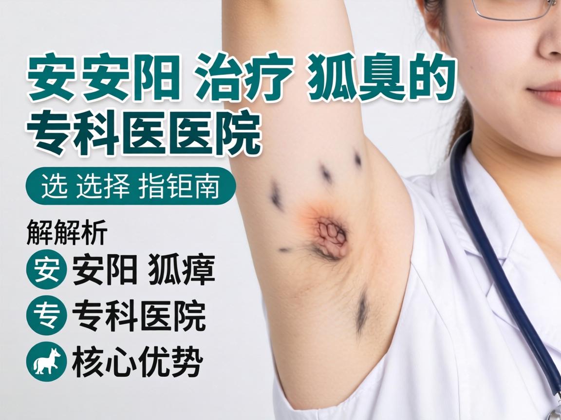 安阳治疗狐臭的专科医院选择指南，解析安阳狐臭专科医院的核心优势