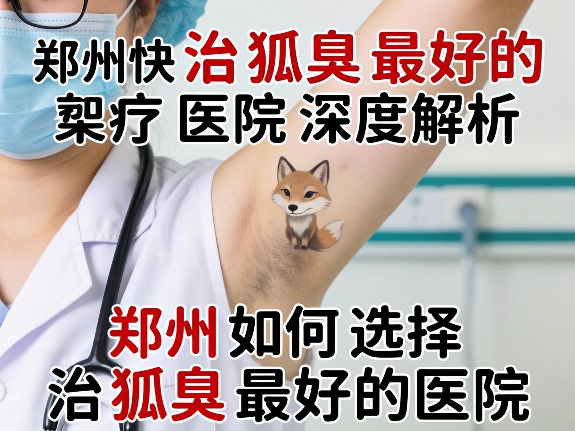 郑州治狐臭最好的医院深度解析,郑州如何选择治狐臭最好的医院 郑州治狐臭最好的医院深度解析,郑州如何选择治狐臭最好的医院