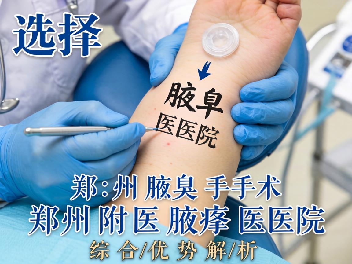 选择郑州腋臭手术医院，郑州附医腋臭医院的综合优势解析