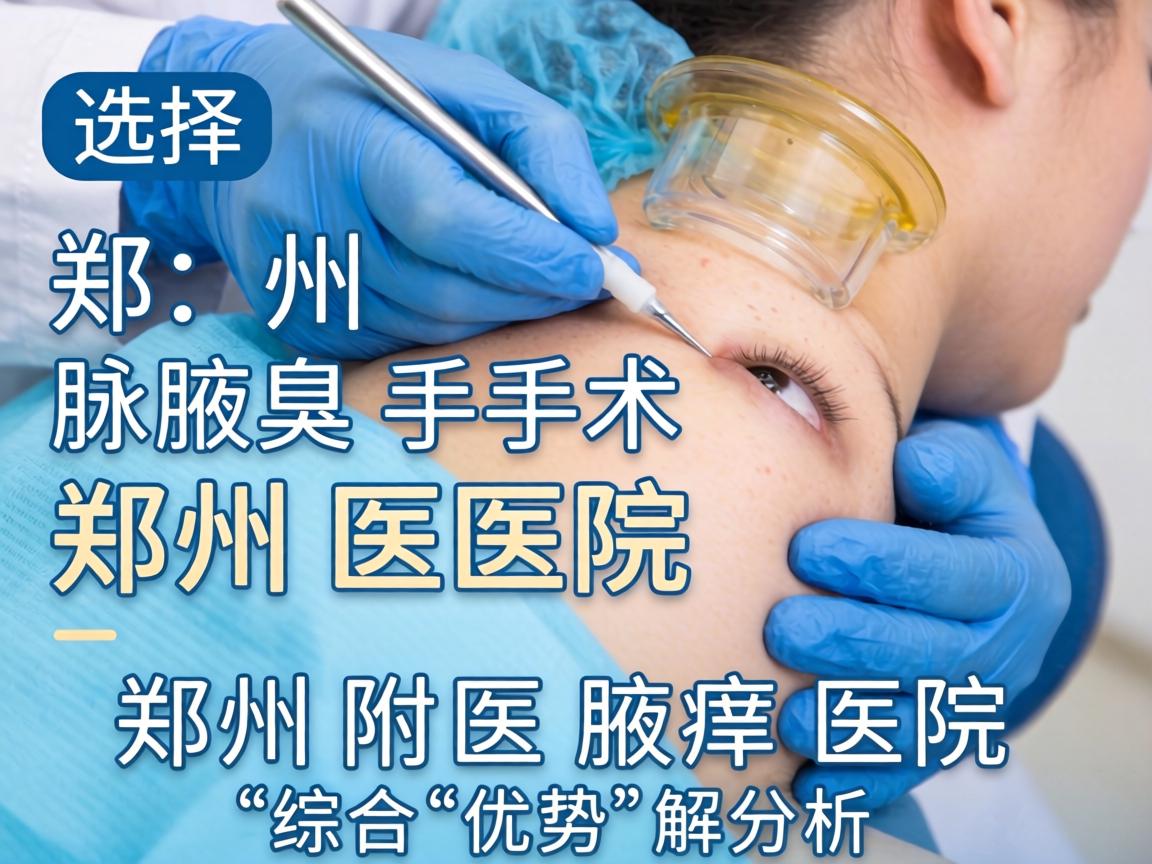 选择郑州腋臭手术医院，郑州附医腋臭医院的综合优势解析