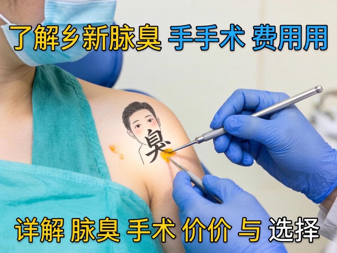 了解新乡腋臭手术费用，详解腋臭手术价格与选择