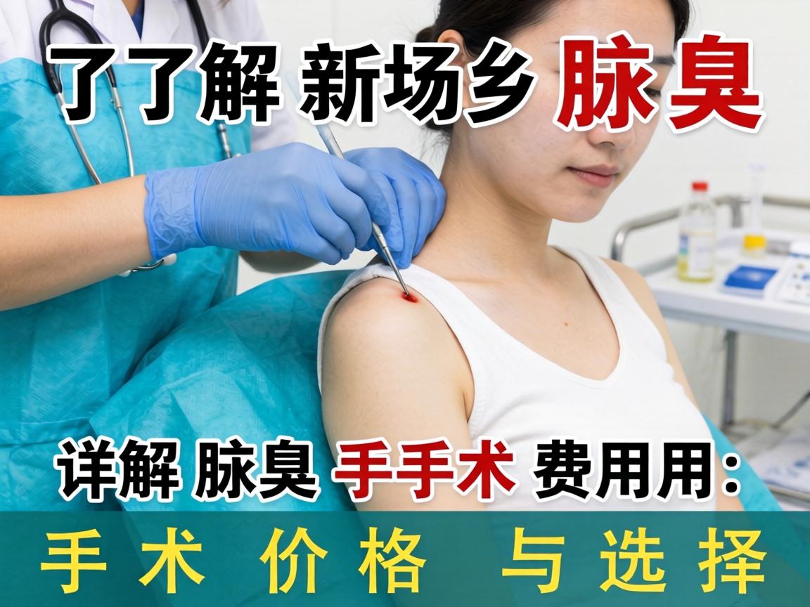 了解新乡腋臭手术费用，详解腋臭手术价格与选择