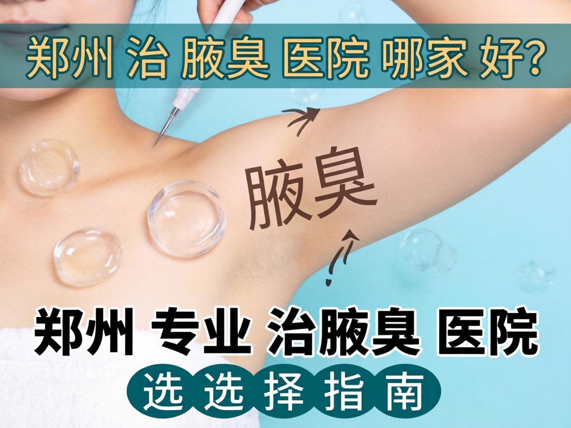 郑州治腋臭医院哪家好?郑州专业治腋臭医院选择指南 郑州治腋臭医院哪家好?郑州专业治腋臭医院选择指南