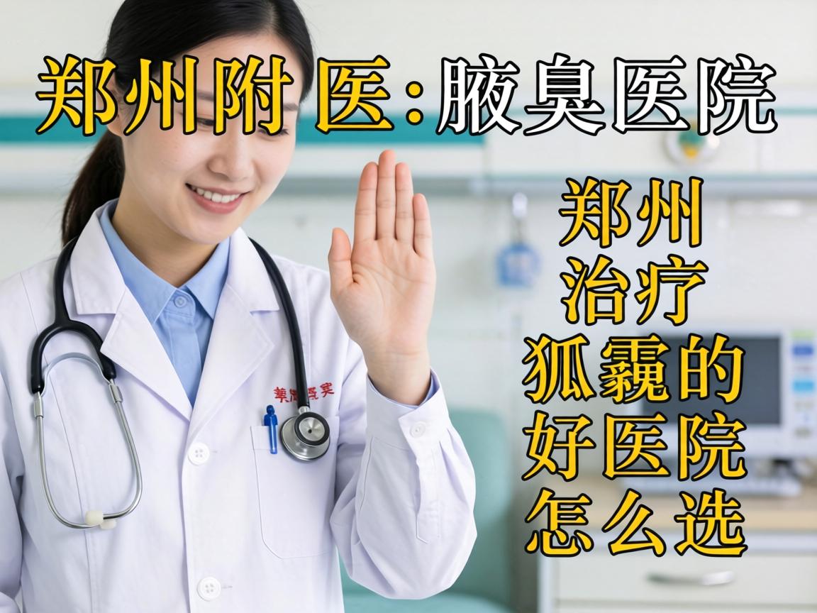 郑州附医腋臭医院解析，郑州治疗狐臭的好医院怎么选